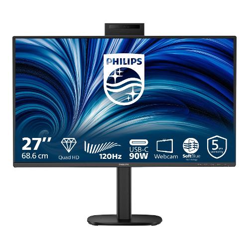 Monitor 27" ( IPS 2560x1440 QHD 2K 120Hz ) 3000 SERIES Black 27B2U3601H 00