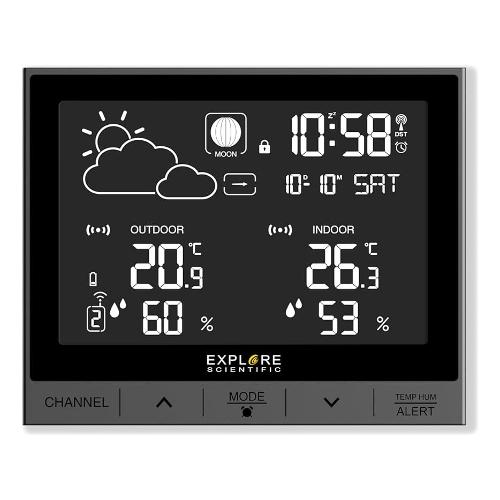 Stazione barometrica Mini Deluxe Gray WHS5000