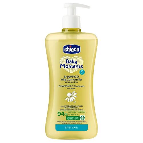 Shampoo bimbo Senza Lacrime alla camomilla (500ml) BABY MOMENTS 00012799000000