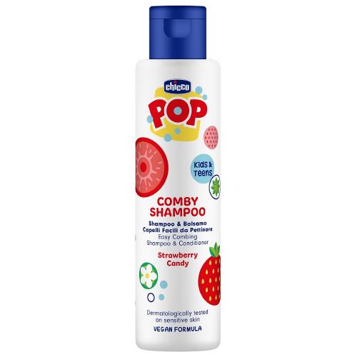 Shampoo bimbo 2 in 1 con balsamo fragola (250ml) POP 00012372000000