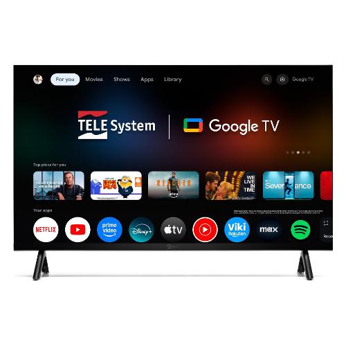 Tv 24" (LED) (12Volt) Google TV TRAVEL TS24FLSMG15 Black