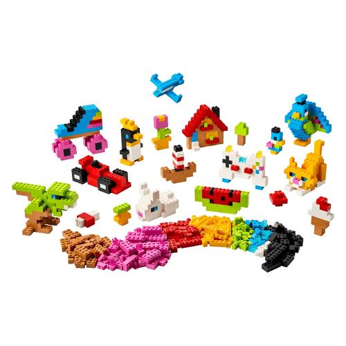 Mattoncini colorati creativi ( 820 pz ) CLASSIC 5a+ 11045