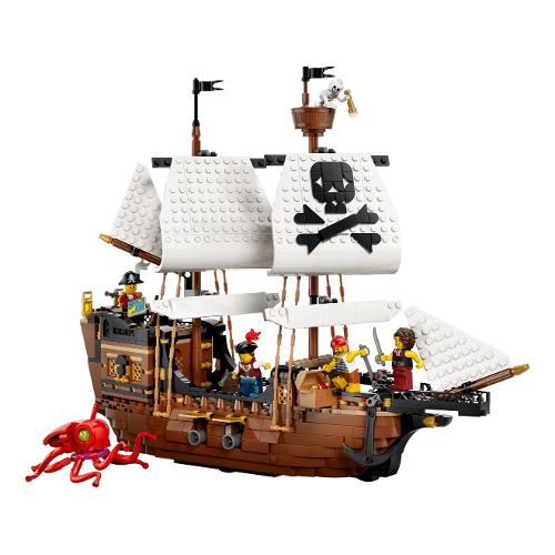 Iconica nave da pirata ( 1074 pz ) CREATOR 3 IN 1 9a+ 31387