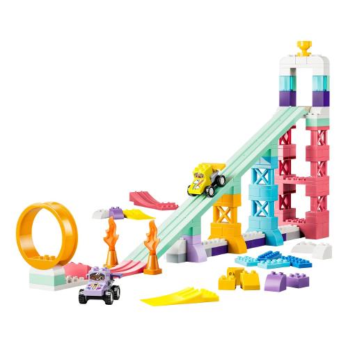 Rampe creative 3 in 1 con veicoli ( 111 pz ) DUPLO TOWN 36m+ 10478