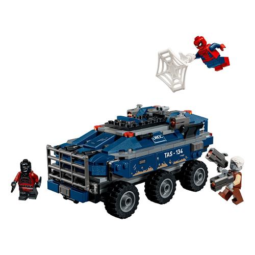 Spider-Man: Inseguimento del trasportatore di detenuti ( 367 pz ) MARVEL SUPER HEROES 8a+ 76349