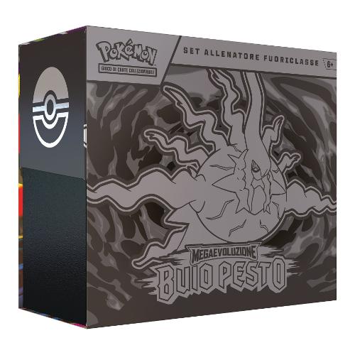 Carte gioco POKÉMON Set Allenatore Fuoriclasse Megaevoluzione Buio Pesto PK10416 I