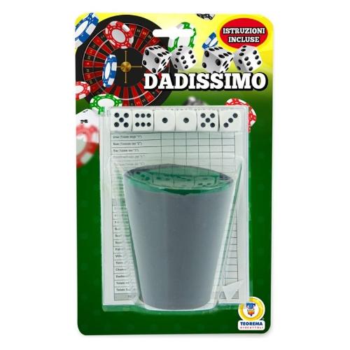 Set dadi da gioco con bicchiere 40454
