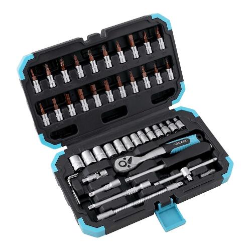 Set chiavi a bussola (1/4") 46 pz Krk 2200 114471