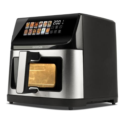 Friggitrice ad aria (12in1) 2300W (10Lt) FRIGGISANO 10 e  Lode Black e Silver G10222