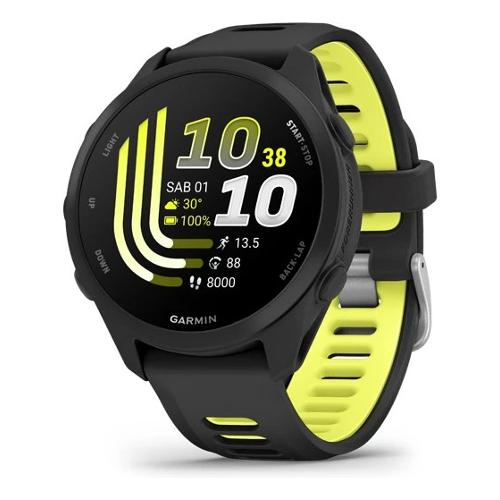 Smartwatch ( AMOLED ) FORERUNNER 170 Black e Amp yellow 43 mm 010 03920 00
