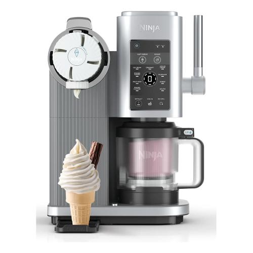 Macchina gelato 800W CREAMI Scoop & Swirl 13in1 Silver NC701EU