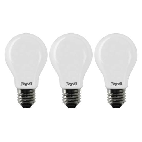 Set lampadine led goccia (3 pz - E27 - 1055 lumen - 8 W - Bianco neutro) TUTTOVETROLED 58051