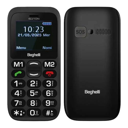 Cellulare 2G Gprs SALVALAVITA Phone SLV10N EcoDesign Black 9143