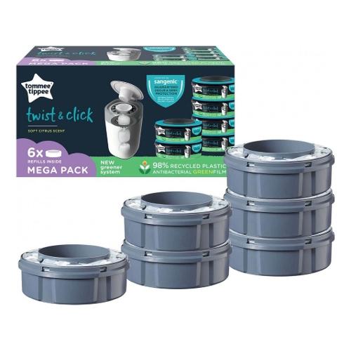 Ricarica contenitore pannolini twist&click 6 pz SANGENIC 85636411