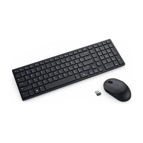 Tastiera e mouse PRO Compact Silent Black KM555 BLK ITA