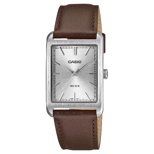 Orologio Silver e Brown MTP B215L 7AVER