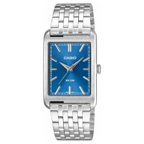 Orologio Silver e Blue MTP B215D 2AVER