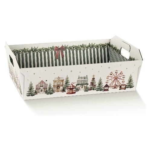 Cesta (40x30x12cm) MARKET VERDE 100376S
