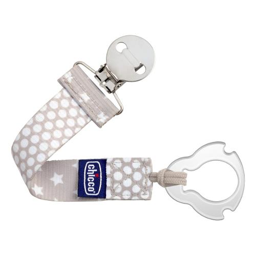Porta succhietto Fashion clip nastro Sabbia 934140