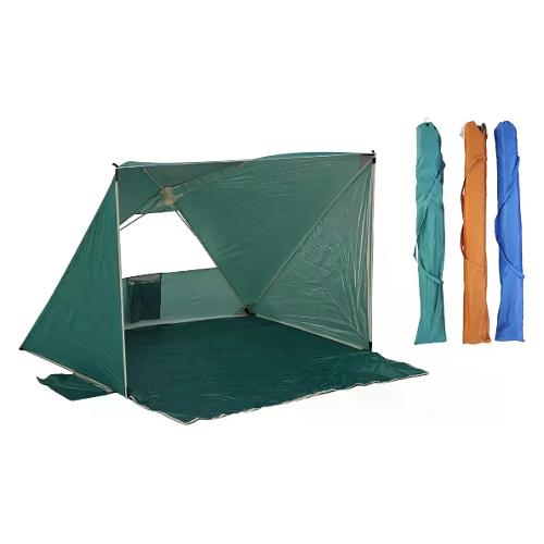 Parasole spiaggia tenda ombreggiante 2 posti (145x148x103cm) Assortito 779820