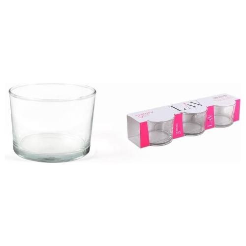 Set bicchieri 3 pz Vetro (240ml) Mini BODEGA Trasparente 390300060