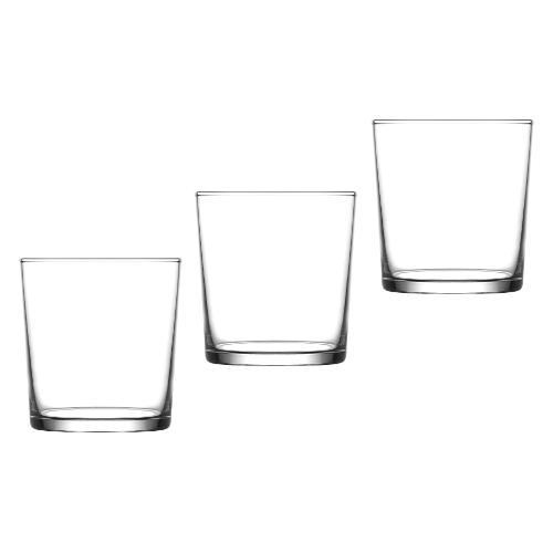 Set bicchieri Acqua 3 pz Vetro (340ml) BODEGA Trasparente 390400060