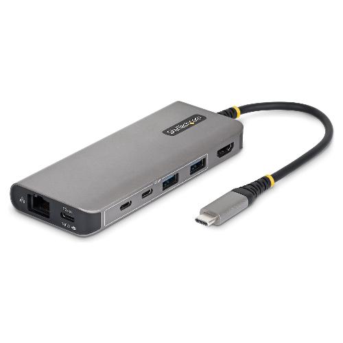 HUB 4 in 1 USB C 140W Power Delivery Grey 315B USBC MULTIPORT