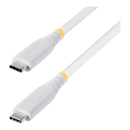 Cavo USB C 240W Power Delivery White 1m CC1M40GUSB4TPW