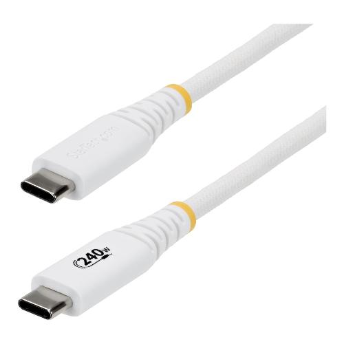 Cavo USB C 240W Power Delivery White 2m S2CEPR2MW USB CABLE
