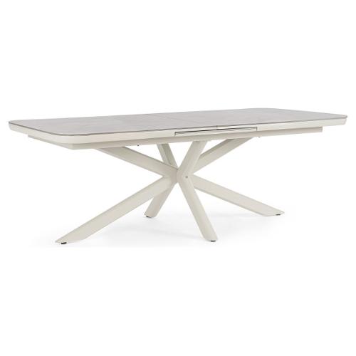 Tavolo da esterno pietra PASCAL Allungabile Pelican (200-260x100x76cm) 0663668