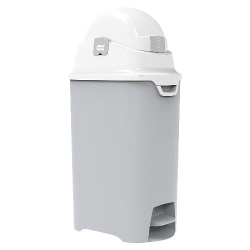Contenitore pannolini Zero odori Deluxe THE ONE Bianco e Grigio 39400100