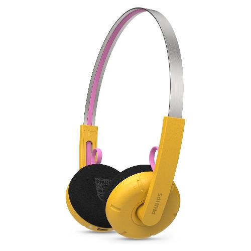 Cuffie microfono bluetooth MOVING SOUND The Ringo Duo Yellow TAMS1YL 00