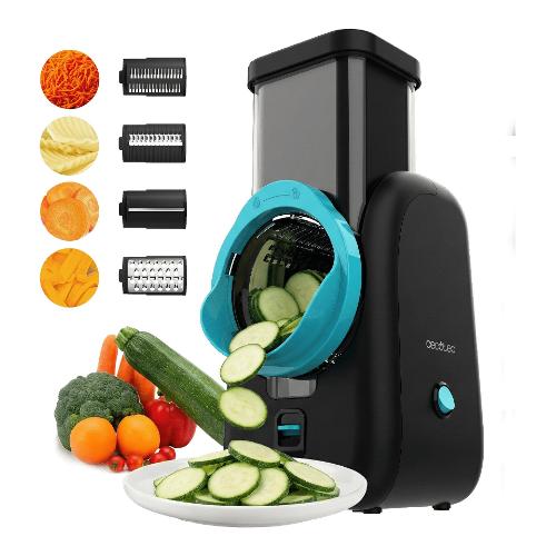 Affetta verdure elettrico 80W Cut4Cook Total Blade Black e Blue A01 EU01 122496