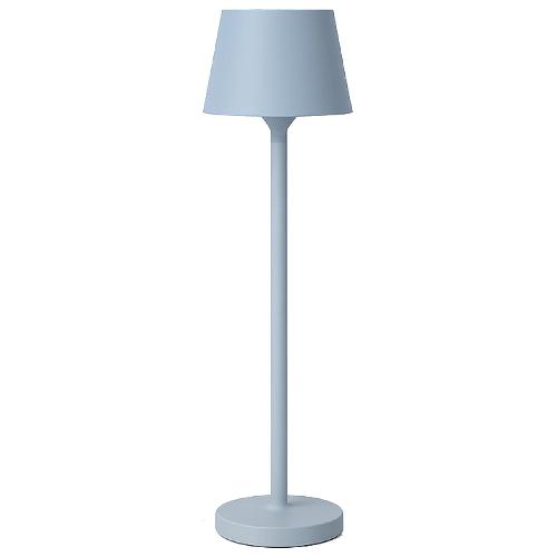 Lampada tavolo JULIE Azzurro pastello (1 luce - 200 Lumen - 1,6 W - Bianco CCT) (IP65) (75x27cm) 520601 AP