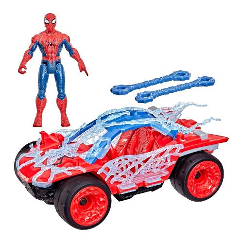 Stretch & Blast Buggy con personaggio SPIDERMAN G24455L00