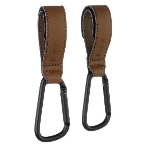 Gancio passeggino multifunzione 2 Pz Brown leather 10334 G91