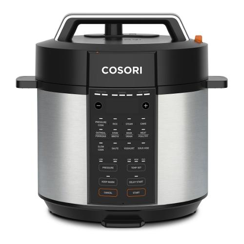 Multicooker 1100W (5,7Lt) pentola a pressione Black e Silver CMC CO601 SUS
