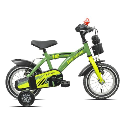 Mountain Bike acciaio ( 1 vel ) 12" con rotelle BIMBO Green e Light Green Glossy 26L9900V