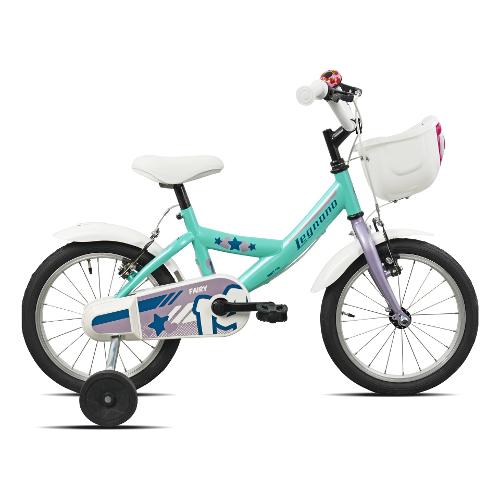 Mountain Bike acciaio ( 1 vel ) 14" con rotelle BIMBA Aquamarine e Lilac Glossy 26L9700DA