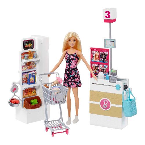 Set bambola Supermercato BARBIE FRP01