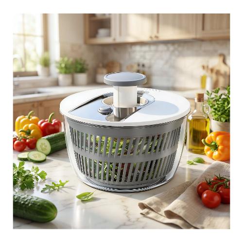 Centrifuga insalata (6Lt) EASY Bianco e Grigio ZF2303S