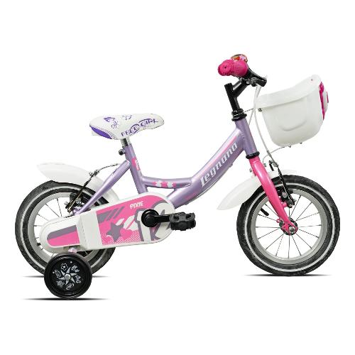 Mountain Bike acciaio ( 1 vel ) 12" con rotelle BIMBA Lilac Pink Glossy 26L9900DL