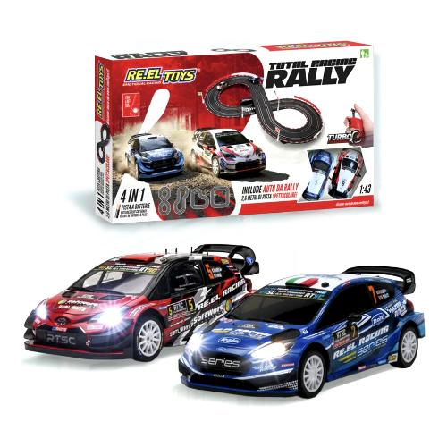 Playset Pista Total Racing Rally 1:43 elettrica 220-230v 0923