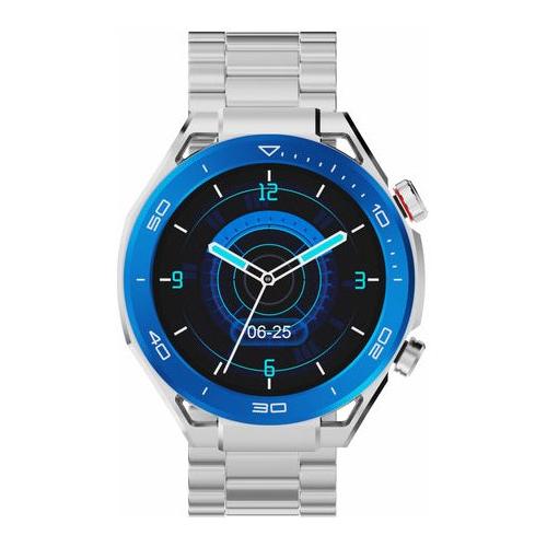 Smartwatch ( AMOLED ) Xplorer Oyster Silver e Blue 53 mm IMI C1 OYST MET BLU