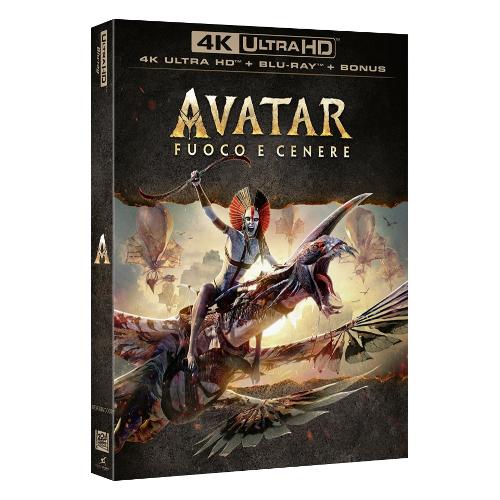 Blu Ray 4K Avatar: Fuoco E Cenere (4K Ultra Hd + 2 Blu-Ray Hd) -