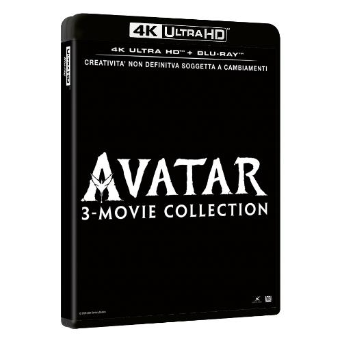 Blu Ray 4K Avatar: 3 Movie Collection (3 4K Ultra Hd+3 Blu-Ray Hd) -