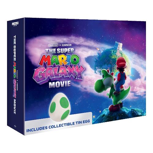 Blu Ray 4K Super Mario Galaxy - Il Film (Yoshi Egg Edition) (4K Ultra Hd+Blu-Ray) -