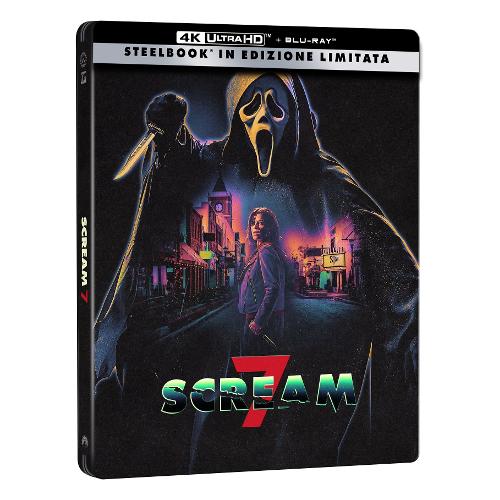 Blu Ray 4K Scream 7 (Steelbook) (4K Ultra Hd+Blu-Ray) -