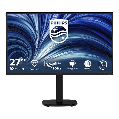 Monitor 27" ( IPS 2560x1440 QHD 2K 120Hz ) 3000 SERIES Black 27B2N3500/00