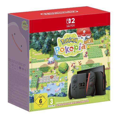 Console videogioco SWITCH 2 Pokemon Pokopia Bundle (Ricaricabile) Black 10020008